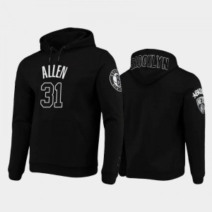 Jarrett Allen Brooklyn Nets Signed Autographed Black #31 Custom Jersey –