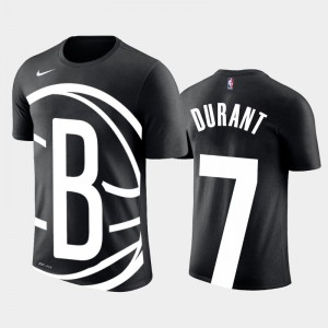 Brooklyn Nets Name & Number Kevin Durant T-Shirt - Mens