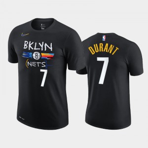 Men's Brooklyn Nets Kevin Durant 7 NBA City Edition Jersey White Basketball  Shirt 2019-2020