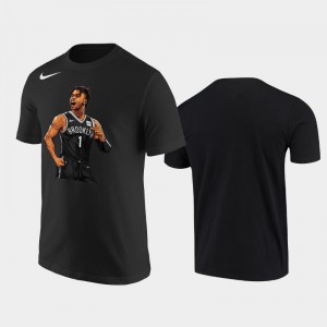 D'Angelo Russell Jersey Mens 50 Black Brooklyn Nets NBA Nike  Basketball Swingman
