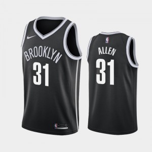 Jarrett Allen - Brooklyn Nets - Game-Worn Rookie Debut Jersey - 2017-18  Season
