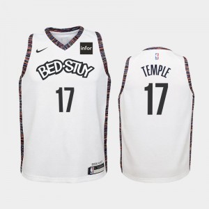Garrett Temple Brooklyn Nets 2019-20 Men's #17 City Jersey - White