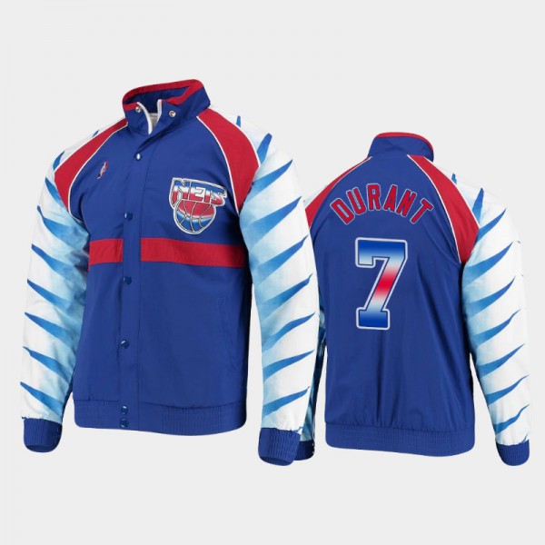 Brooklyn Nets #7 Kevin Durant Retro Blue Jersey