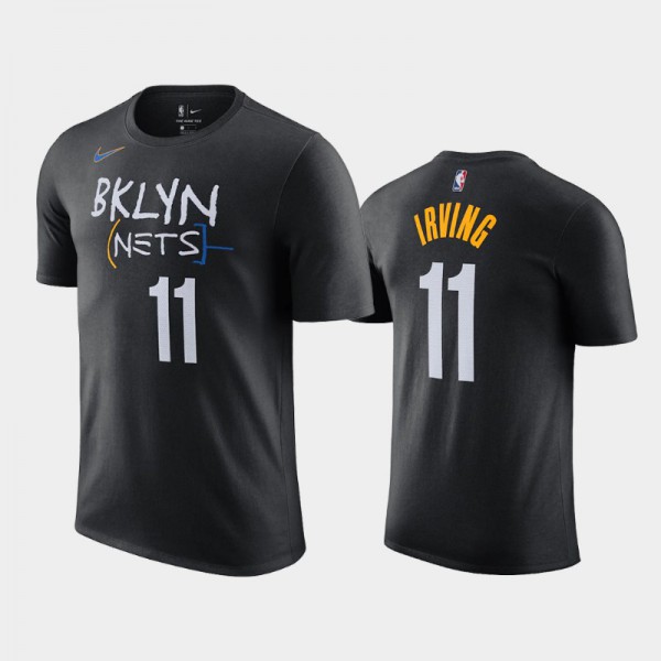 Nets #11 Kyrie Irving Black 20-21' Earned Edition Jersey — SportsWRLDD